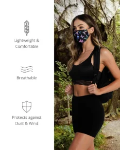 Day G Neon Lights Face Mask Masks & Bandanas