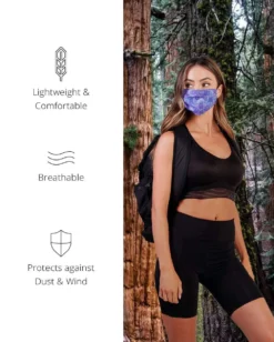 Fydelity Spiral Tie-Dye Face Mask Masks & Bandanas