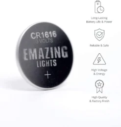 EmazingLights Under $10 Deals 1616 Batteries