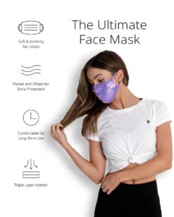 One By One Apparel Like Totally Y2K Filtered Face Mask Masks & Bandanas