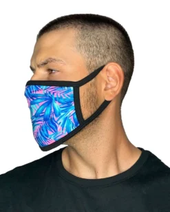 White Label Aquatic Jungle Face Mask