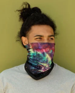 J.S. Industry Corp Space Fade Seamless Mask Bandana