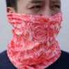 Andrew - Agent Field Of Roses Seamless Mask Bandana - Pink 2 Andrew - Agent Field Of Roses Seamless Mask Bandana - Pink