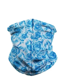 Andrew - Agent Masks & Bandanas Field Of Roses Seamless Mask Bandana - Blue