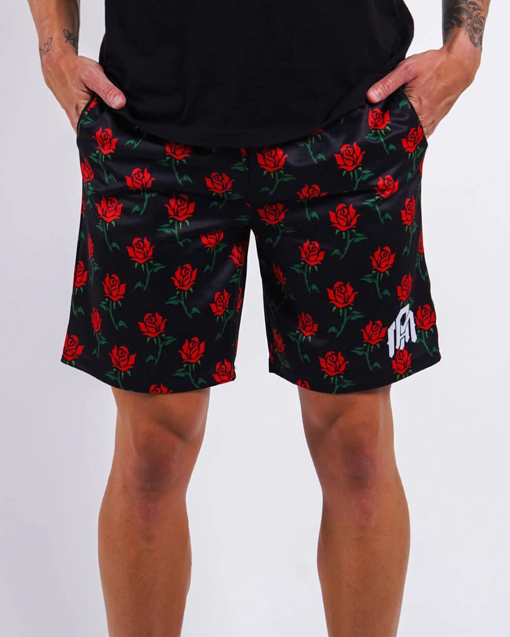 INTO THE AM Roses Shorts Shorts & Joggers 4 INTO THE AM Roses Shorts Shorts & Joggers