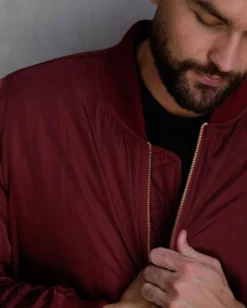 INTO THE AM Midweight Bomber Hoodies