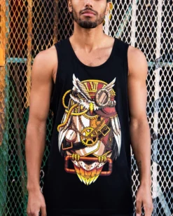 INTO THE AM Clockwork Owl Tank T-Shirts & Tanks