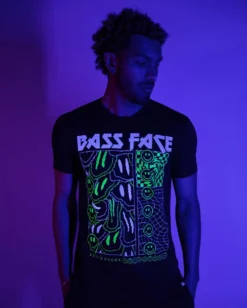 INTO THE AM Bass Face Tee T-Shirts & Tanks