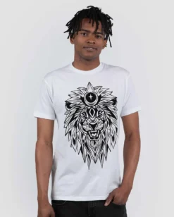 INTO THE AM Lunar Lion Tee T-Shirts & Tanks
