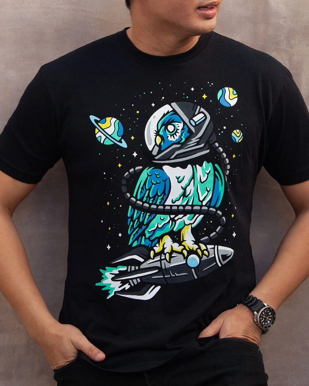 INTO THE AM T-Shirts & Tanks Nocturnal Explorer Tee 7 INTO THE AM T-Shirts & Tanks Nocturnal Explorer Tee