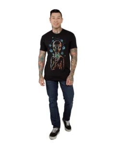 INTO THE AM Planetary Countdown Glow-in-the-Dark Tee