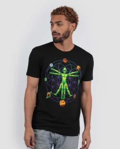 INTO THE AM Sacred Alien Glow-in-the-Dark Tee T-Shirts & Tanks