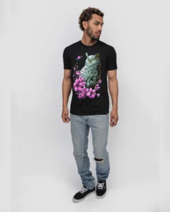 INTO THE AM Sakura Owl Tee 9 INTO THE AM Sakura Owl Tee