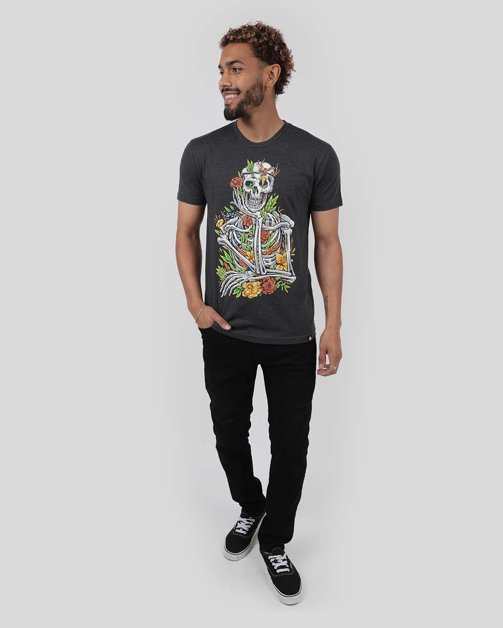 INTO THE AM Skeletal Bloom Tee T-Shirts & Tanks 5 INTO THE AM Skeletal Bloom Tee T-Shirts & Tanks