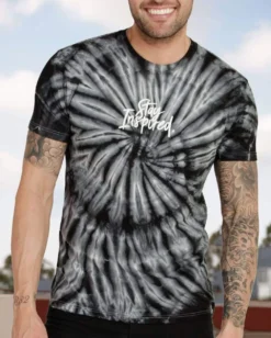 INTO THE AM T-Shirts & Tanks Stay Inspired Tie-Dye Script Tee