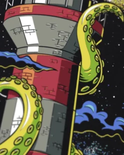 INTO THE AM Midnight Kraken Tee Clearance