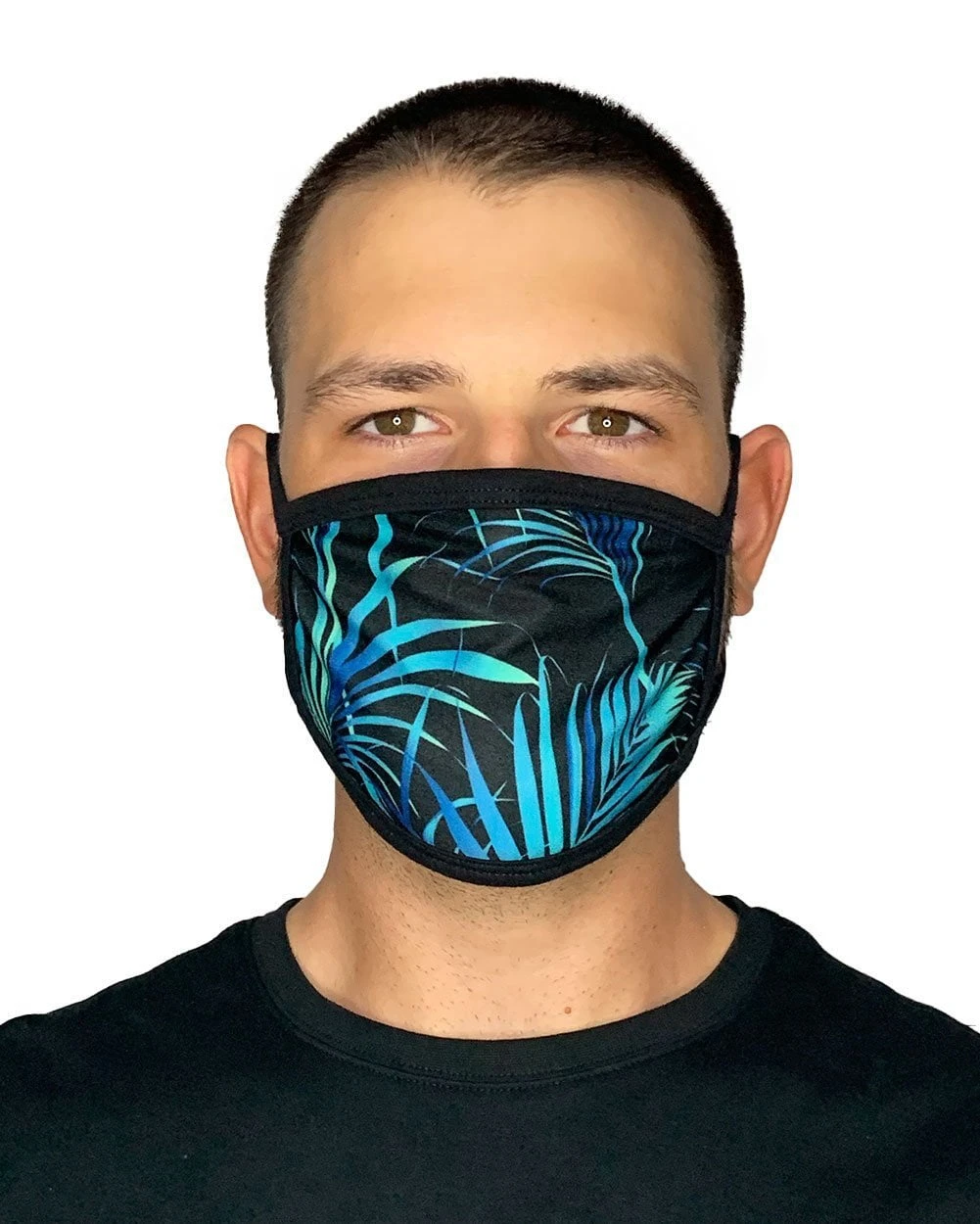 White Label Midnight Jungle Face Mask Masks & Bandanas 3 White Label Midnight Jungle Face Mask Masks & Bandanas