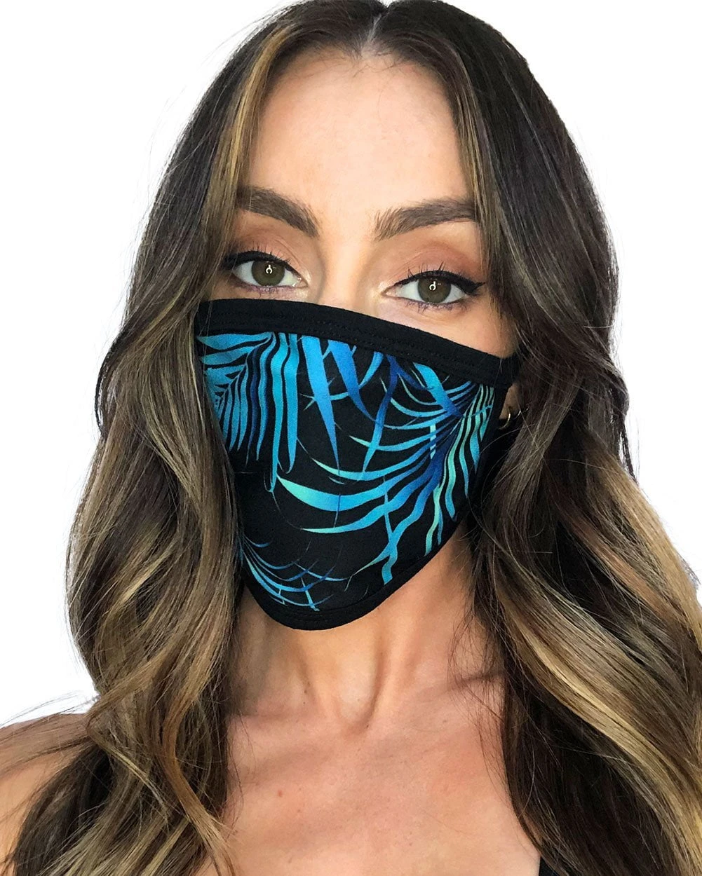 White Label Midnight Jungle Face Mask Masks & Bandanas 5 White Label Midnight Jungle Face Mask Masks & Bandanas