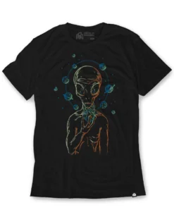 INTO THE AM Planetary Countdown Glow-in-the-Dark Tee