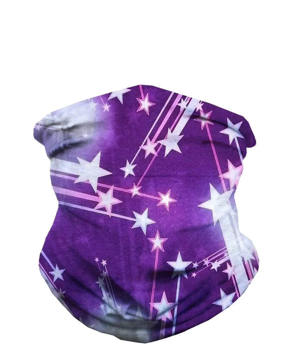 Kimtex Masks & Bandanas Purple Galaxy Seamless Mask Bandana 3 Kimtex Masks & Bandanas Purple Galaxy Seamless Mask Bandana