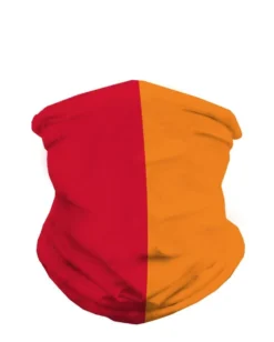 INTO THE AM Red And Orange Seamless Mask Bandana Masks & Bandanas