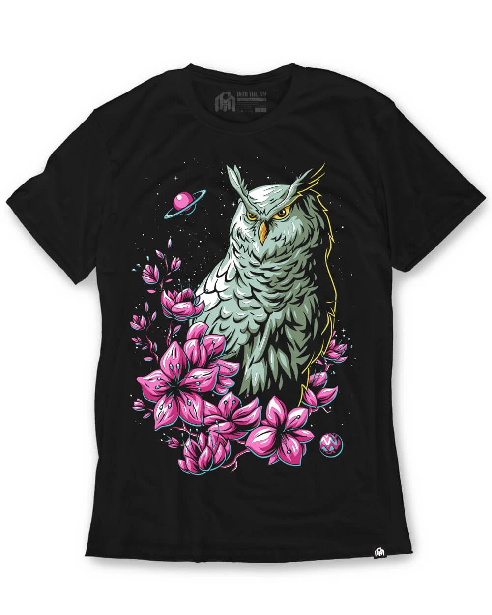 INTO THE AM Sakura Owl Tee 3 INTO THE AM Sakura Owl Tee