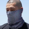 J.S. Industry Corp Masks & Bandanas Optical Illusion Seamless Mask Bandana