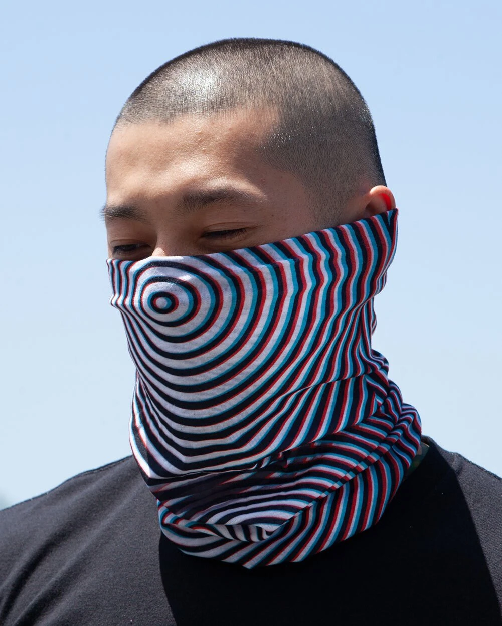 J.S. Industry Corp Masks & Bandanas Optical Illusion Seamless Mask Bandana 3 J.S. Industry Corp Masks & Bandanas Optical Illusion Seamless Mask Bandana