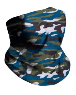 J.S. Industry Corp Blue Camo Seamless Mask Bandana Masks & Bandanas