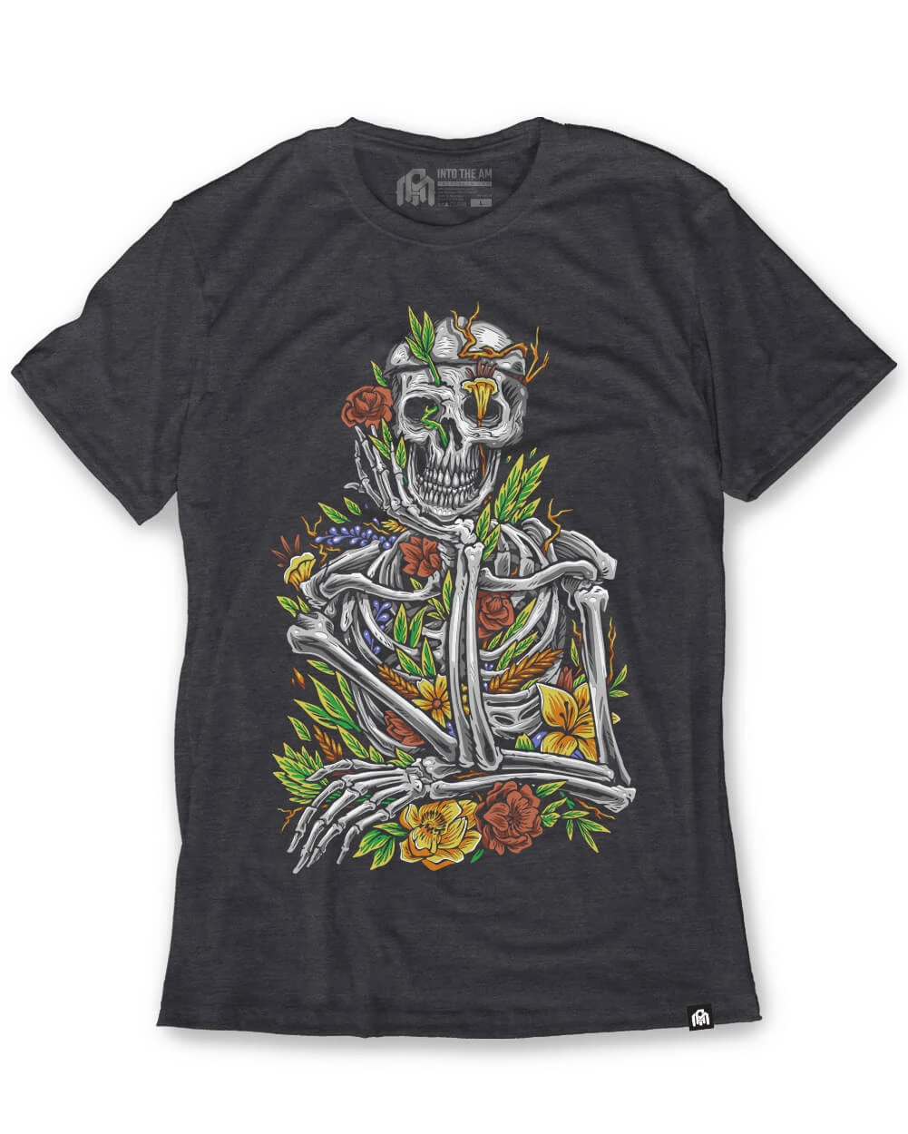INTO THE AM Skeletal Bloom Tee T-Shirts & Tanks 3 INTO THE AM Skeletal Bloom Tee T-Shirts & Tanks