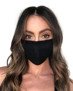 Nylon Solid Color Face Mask Masks & Bandanas