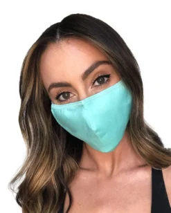 Nylon Solid Color Face Mask Masks & Bandanas