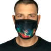 White Label Masks & Bandanas Space Fade Face Mask