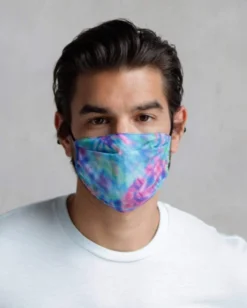 Fydelity Spiral Tie-Dye Face Mask Masks & Bandanas