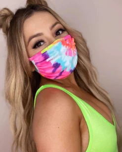 Day G Masks & Bandanas Sunshine Tie Dye Face Mask