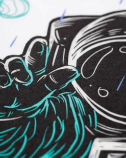 INTO THE AM Best Sellers Universal Love Glow-in-the-Dark Tee