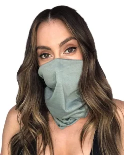 J.S. Industry Corp Coin Grey Seamless Mask Bandana Masks & Bandanas